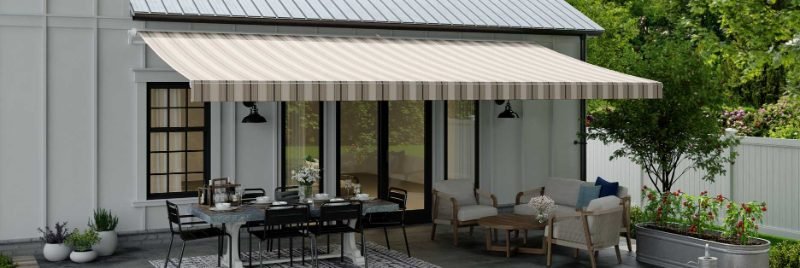 Awnings project in Richmond